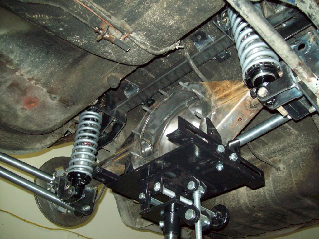 Volvo P1800 rear suspension