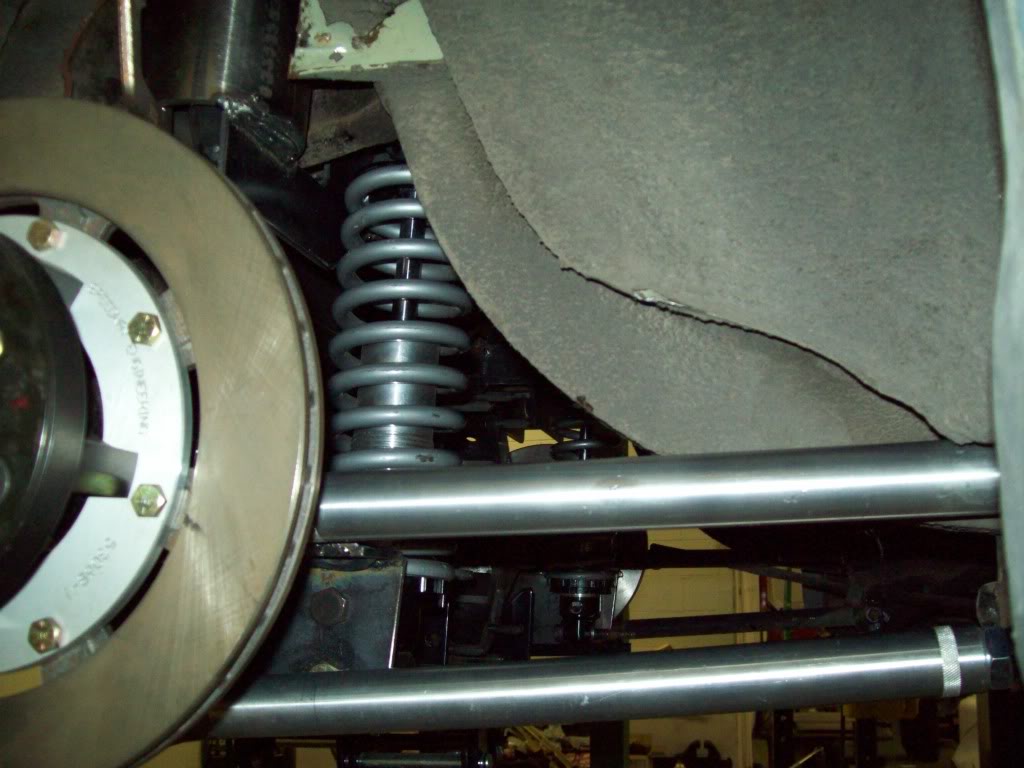 Volvo P1800 rear suspension