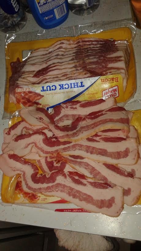 thick cut bacon