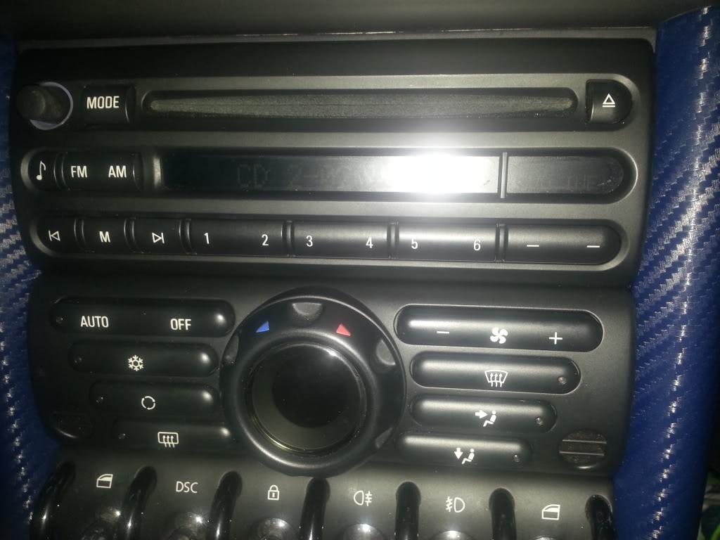 Mini Cooper radio