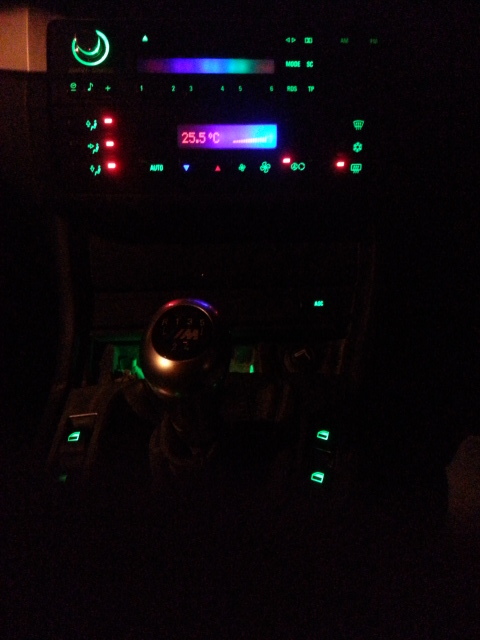 E46 dash LED