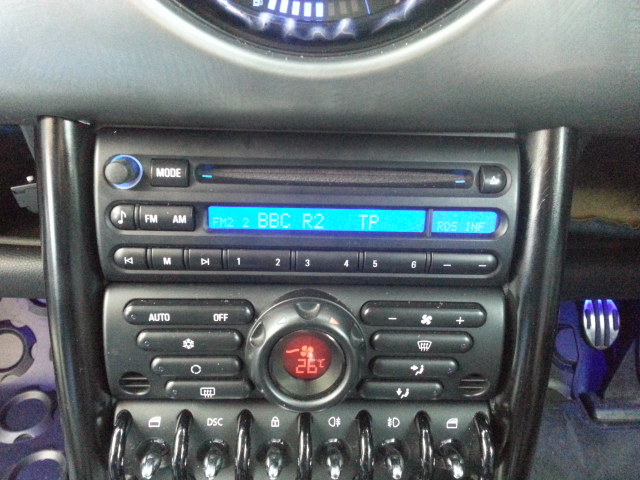 Mini Cooper radio