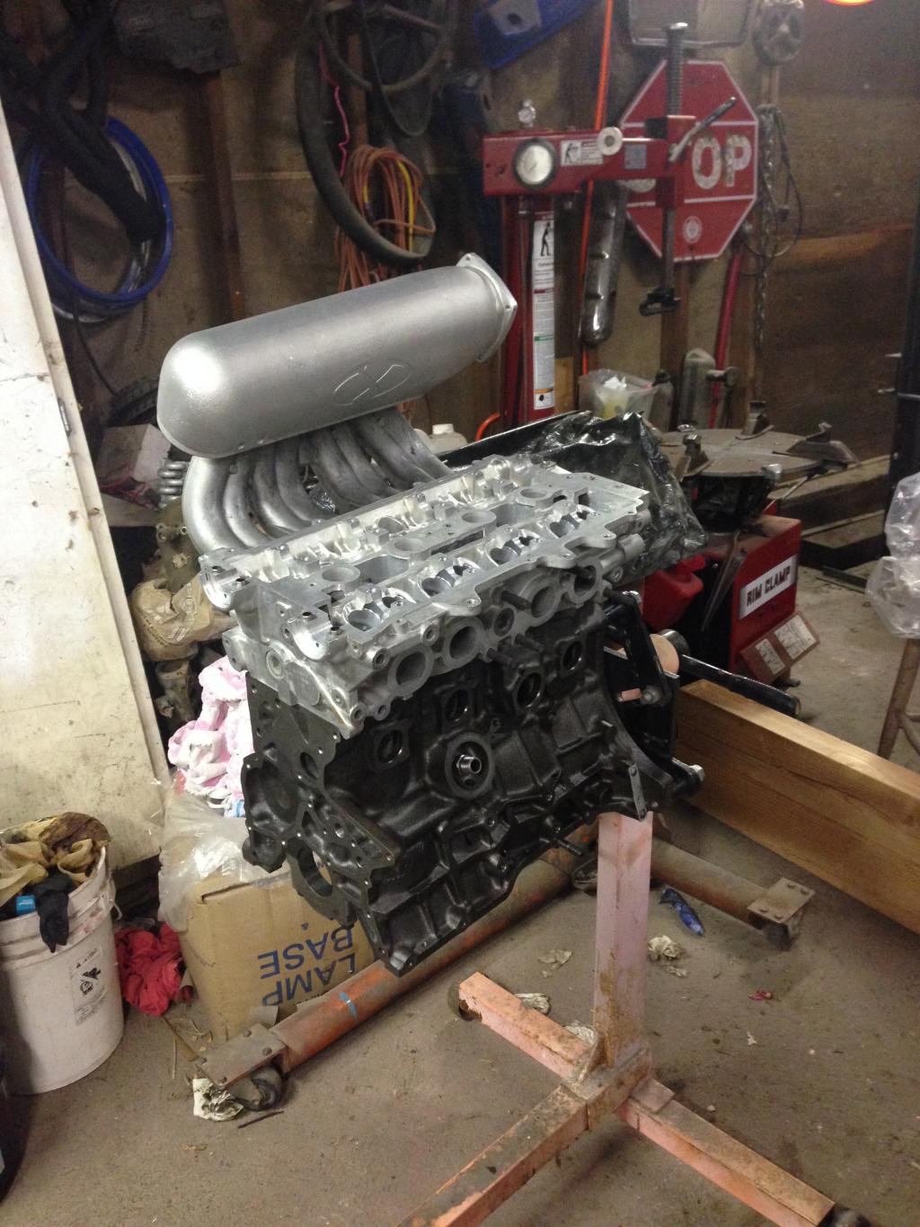  5S-FE Block with 3S-GTE head cleaned up