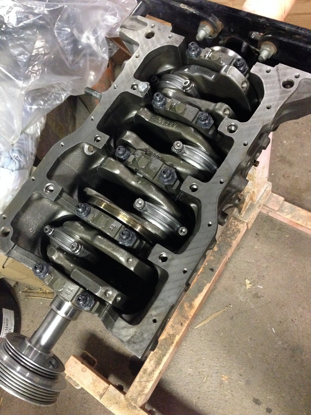  5S-FE engine block assembly