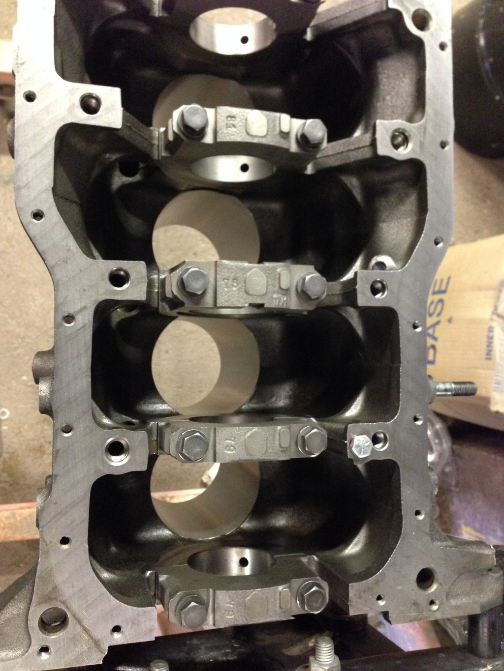  5S-FE engine block balance shaft elimination finished