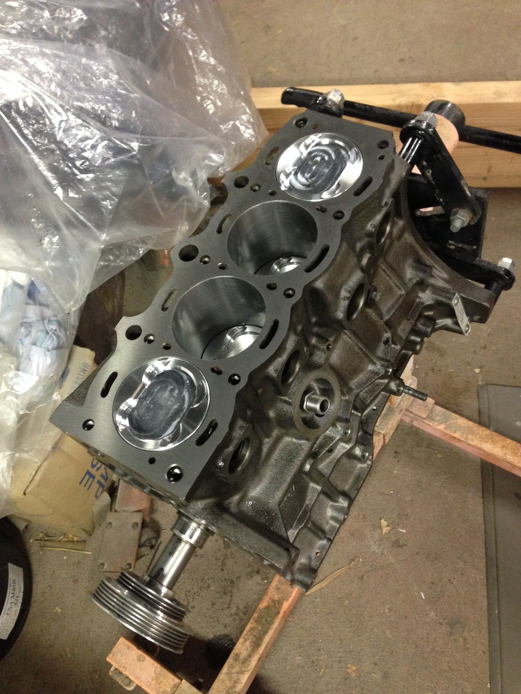  5S-FE engine assembly