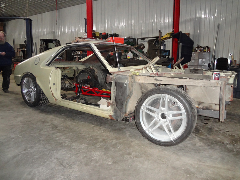 AMC AMX on custom frame