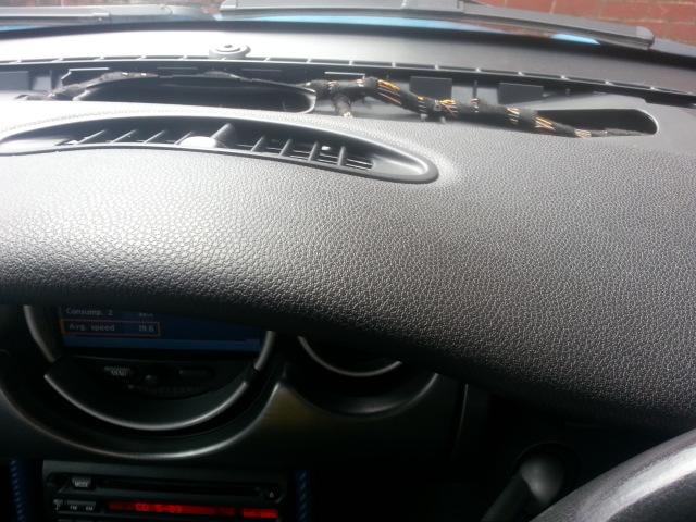 Mini Cooper dash top panel