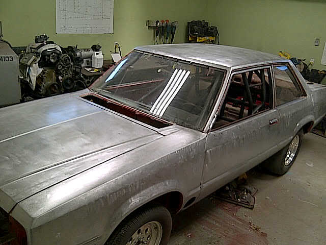 Ford Fairmont body in metal