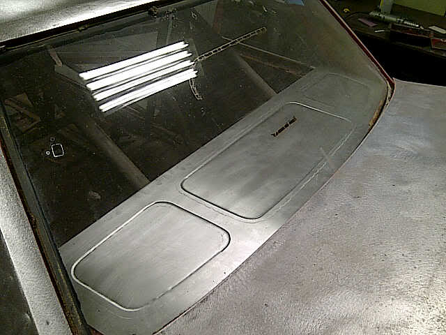 Ford Fairmont metal rear pad
