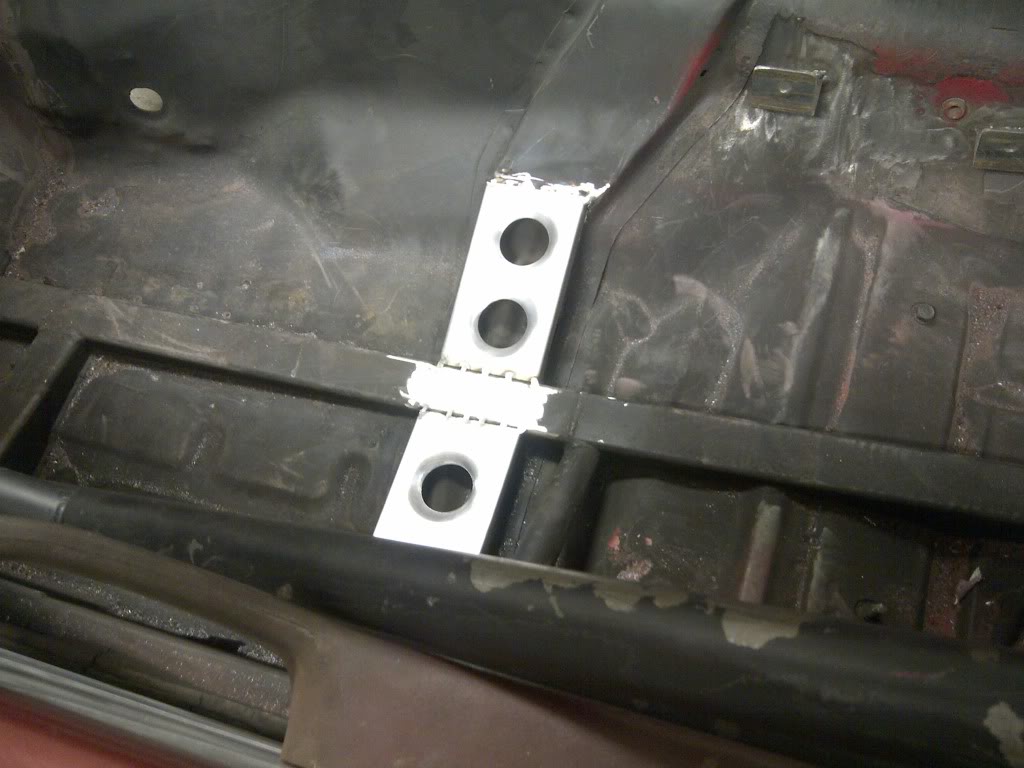 Ford Fairmont custom seat mounts