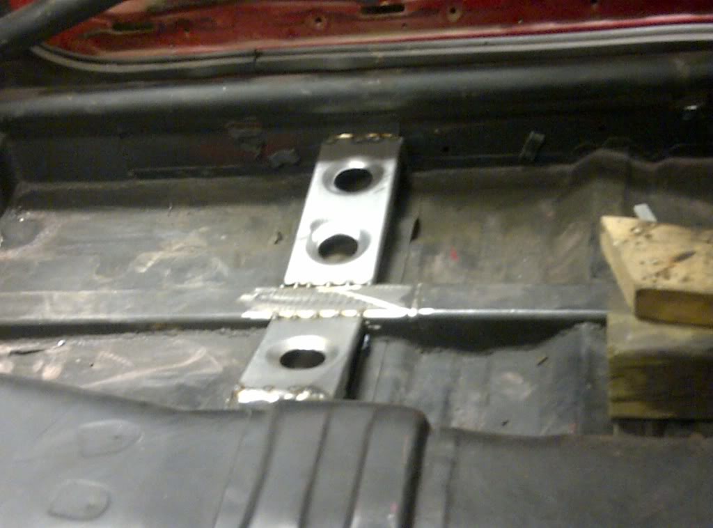 Ford Fairmont custom seat mounts