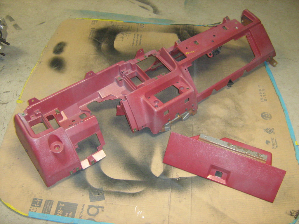 Ford Fairmont dash and glove box
