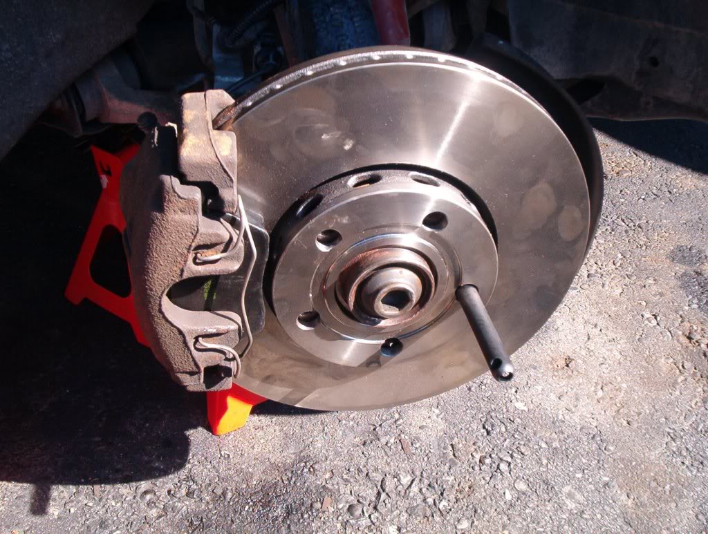 Audi A 4 B 8 Rear Brake Pad Replacement