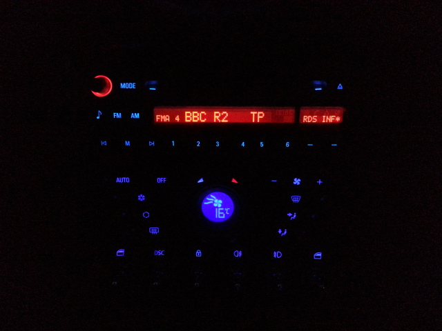 Mini Cooper radio