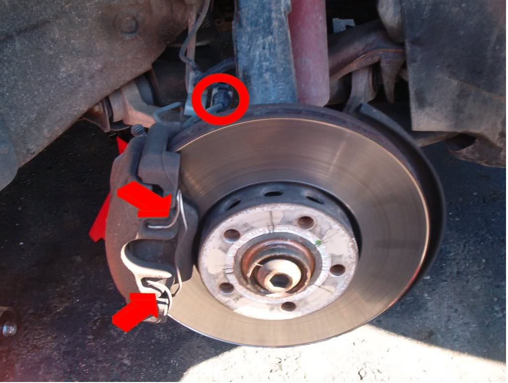 A4 B5 Front Brake Pads Rotors Replacement Diy With Pics By Mksu19 Diys
