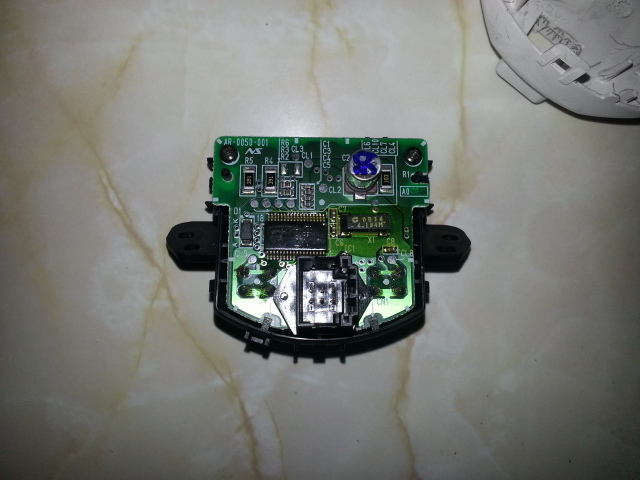 Mini Cooper clock internals