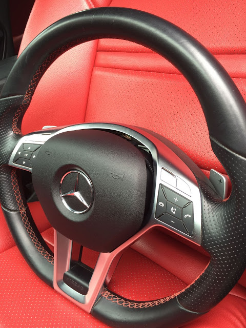 2012-2014 Mercedes C250/C300 facelift steering wheel