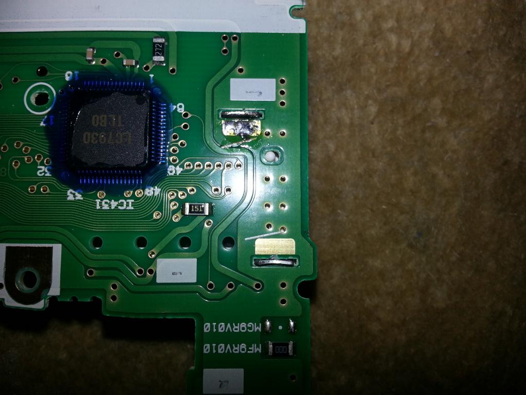 Mini Cooper radio pcb