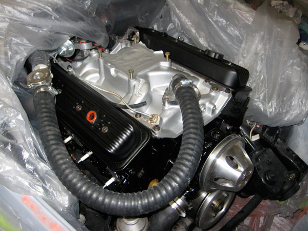 Chevy V8 engine