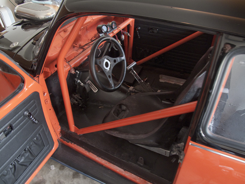 V8 VW Beetle interior