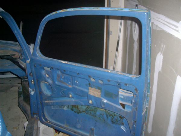 VW Beetle bare door