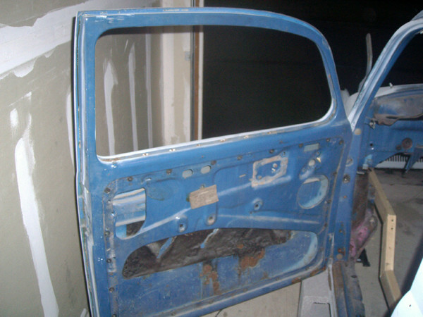 VW Beetle bare door