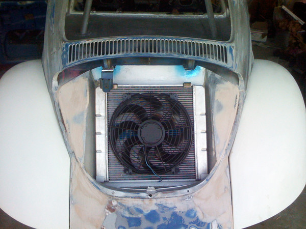 radiator and fan