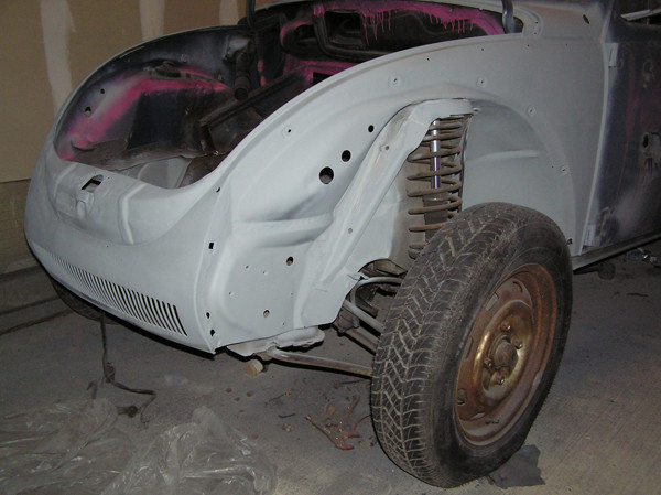 VW Beetle rear fab