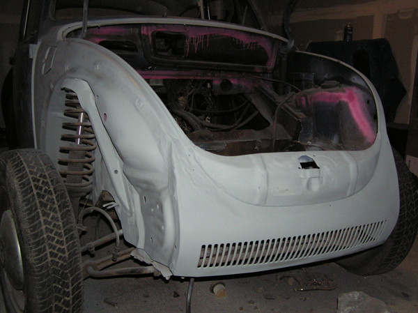 VW Beetle rear fab