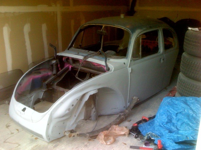 VW Beetle shell