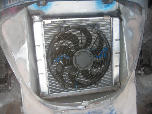 radiator and fan