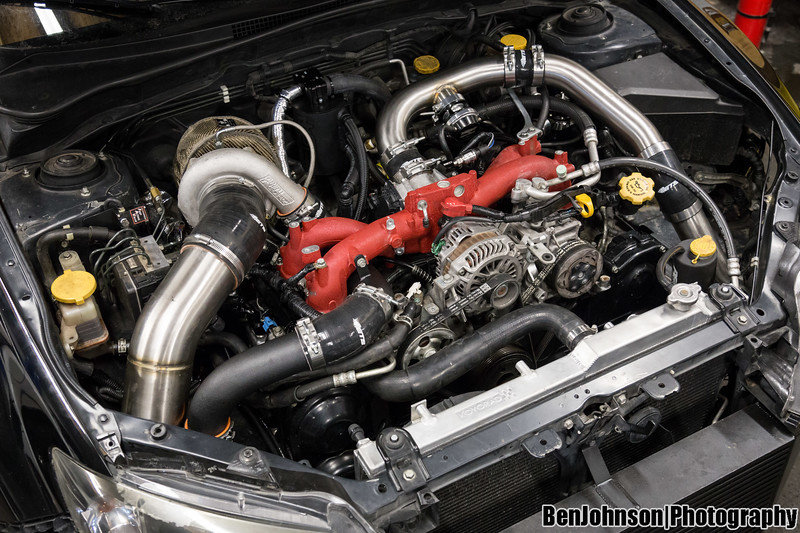 2010 Subaru STi engine