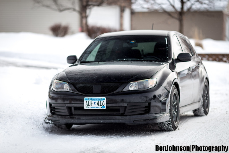 2010 Subaru STi winter