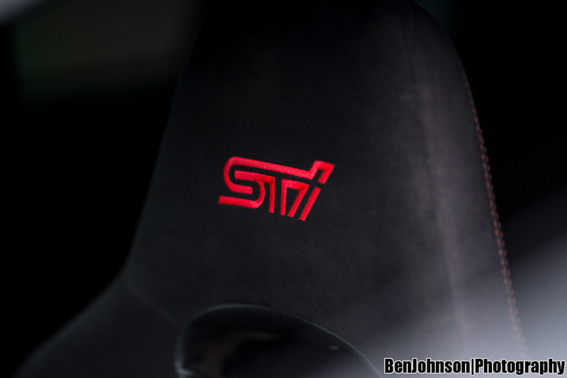 2010 Subaru STI seat