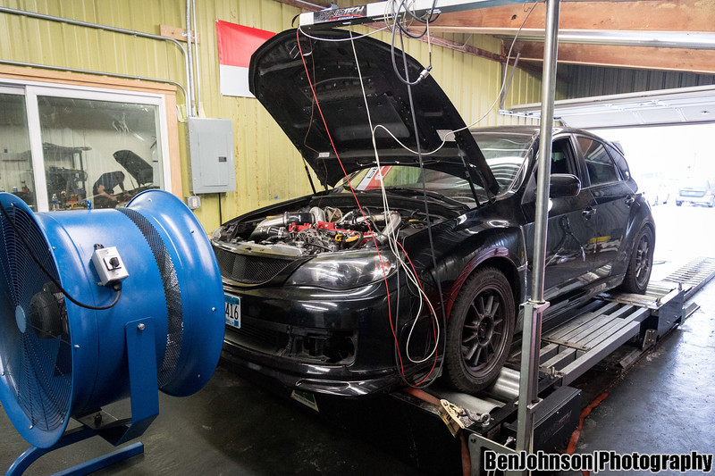 2010 Subaru STi dyno