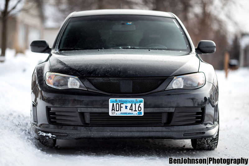 2010 Subaru STi winter