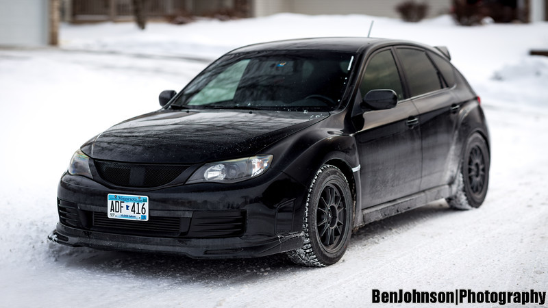 2010 Subaru STi winter