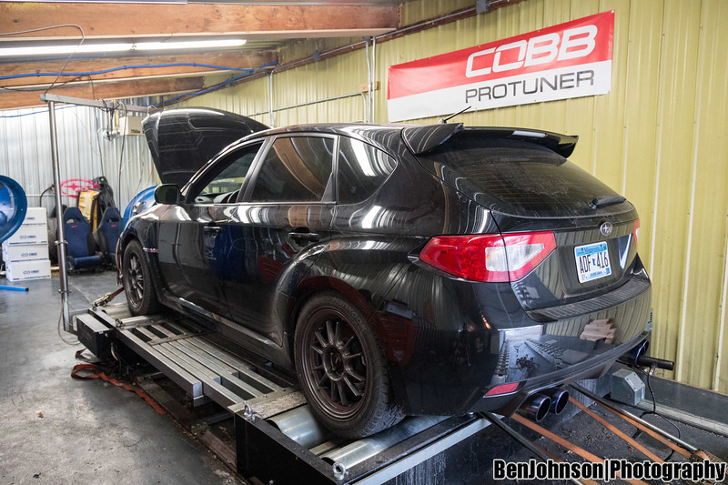 2010 Subaru STi dyno