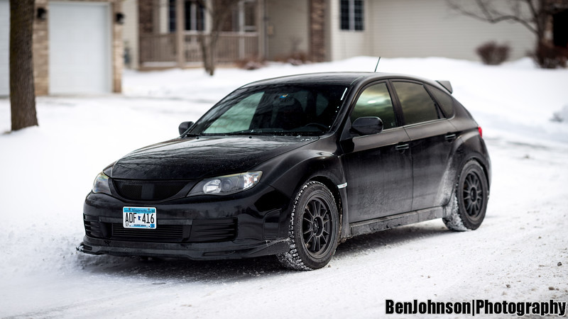 2010 Subaru STi winter