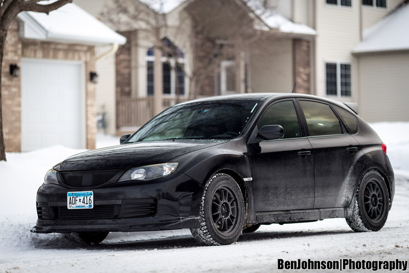 2010 Subaru STi winter