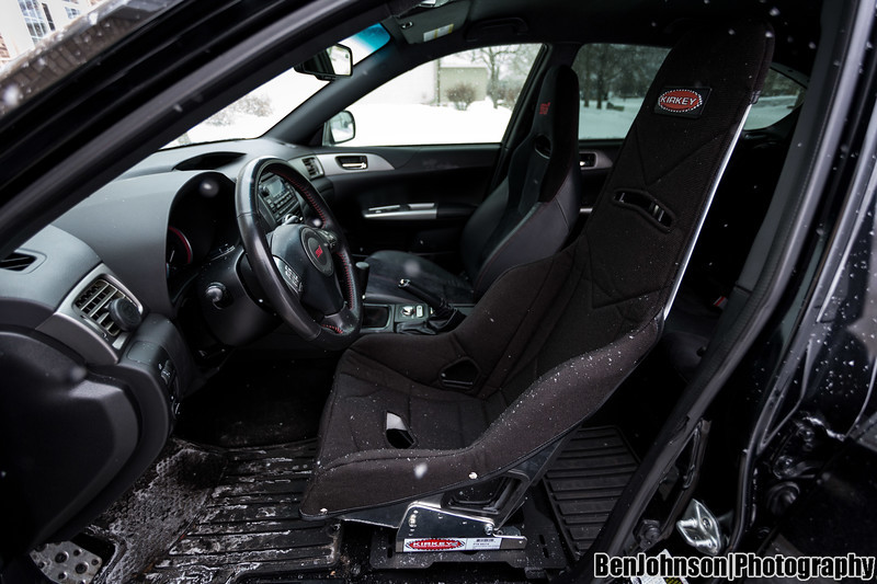 2010 Subaru STi interior