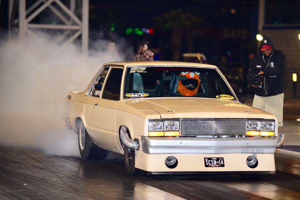 Ford Fairmont drag racing