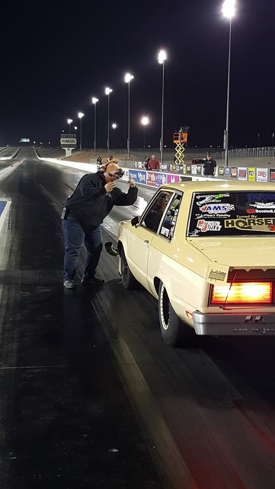 Ford Fairmont drag racing