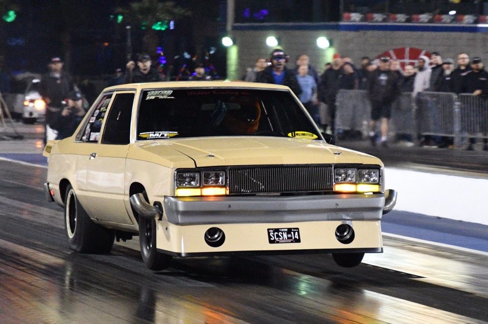 Ford Fairmont drag racing