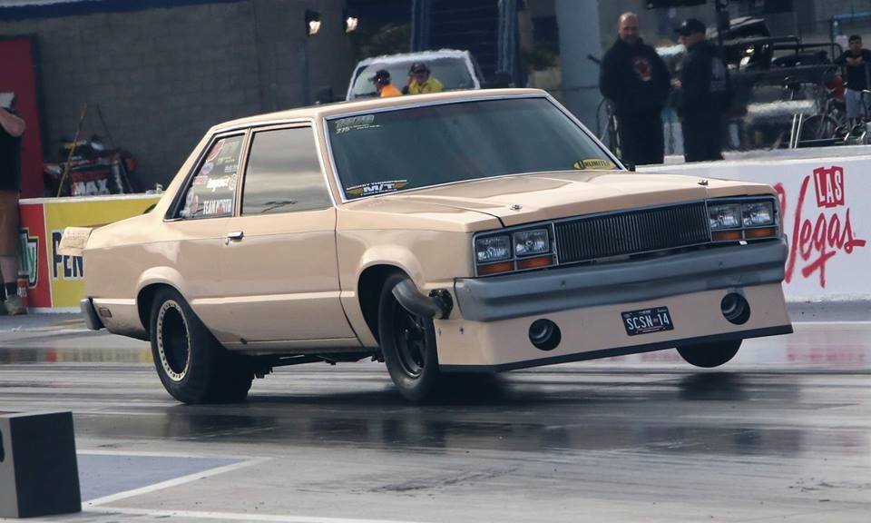 Ford Fairmont drag racing