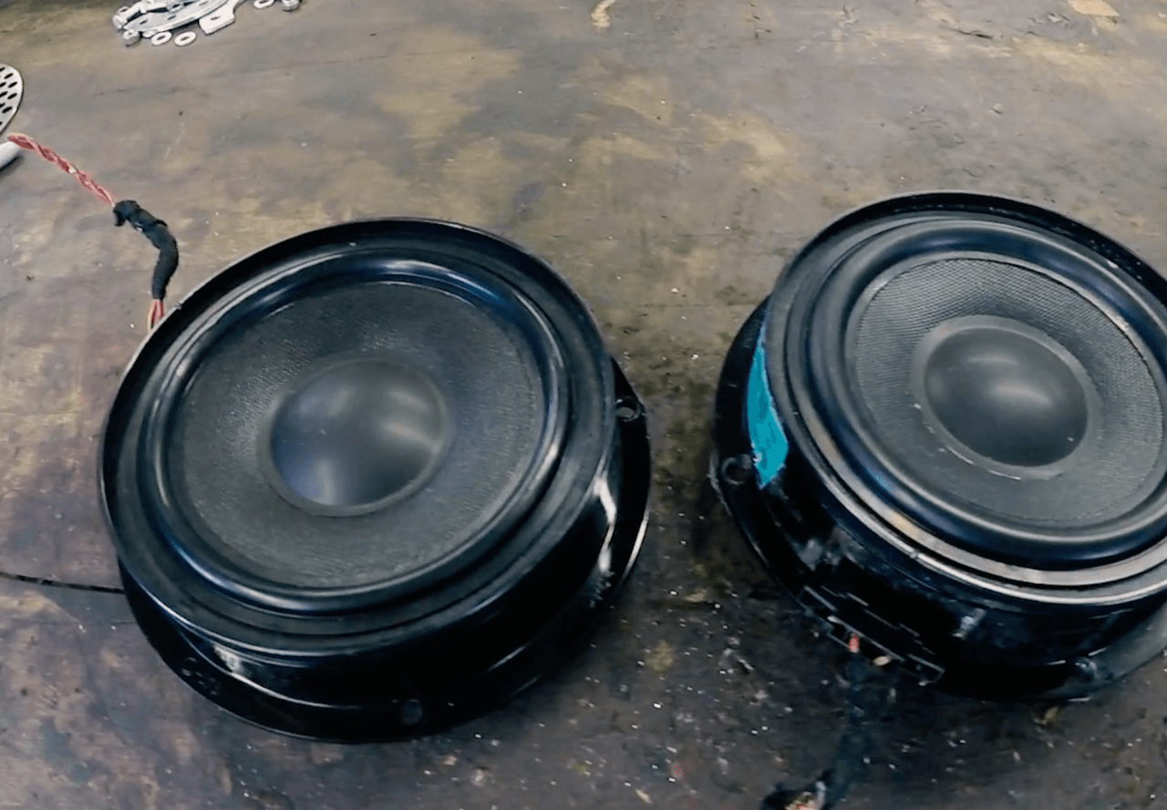 2001 bmw 740il sales rear deck speakers