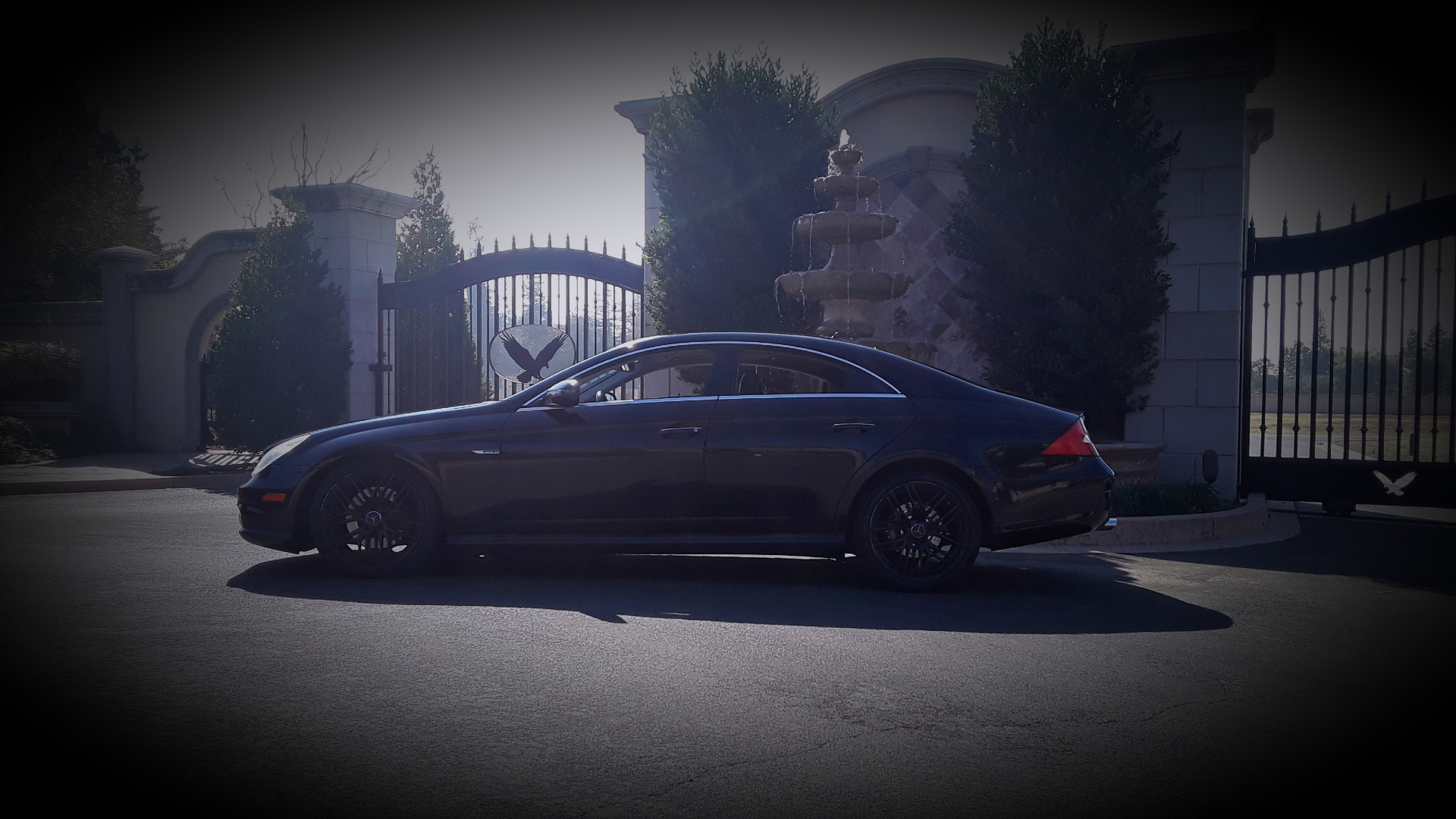 Black 2011 CLS550 AMG Sport