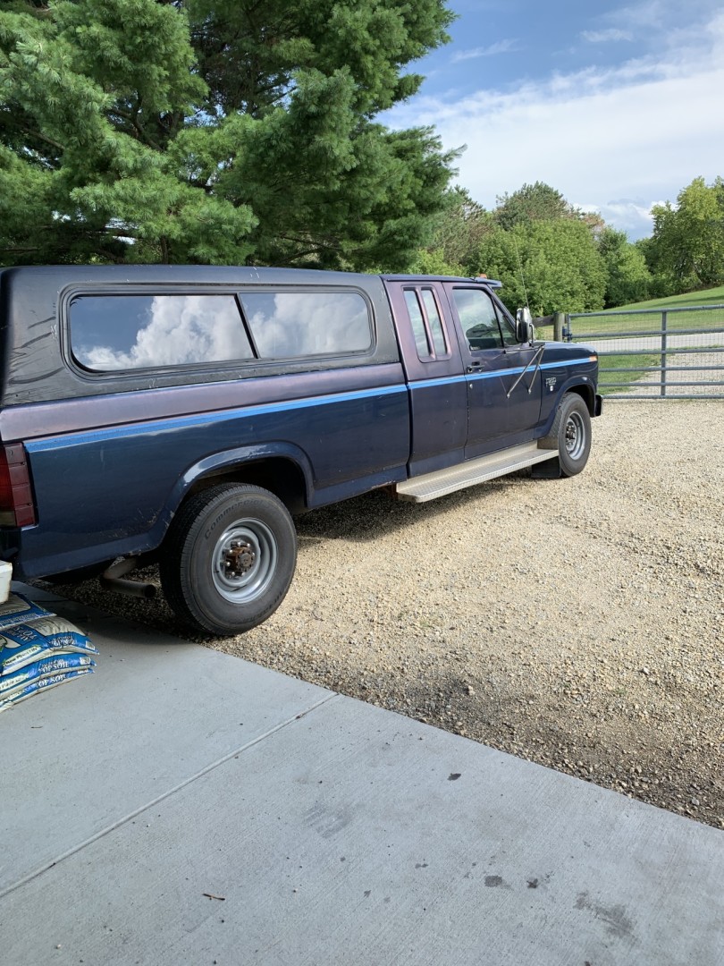 Old Blue, my 1985 Ford F250