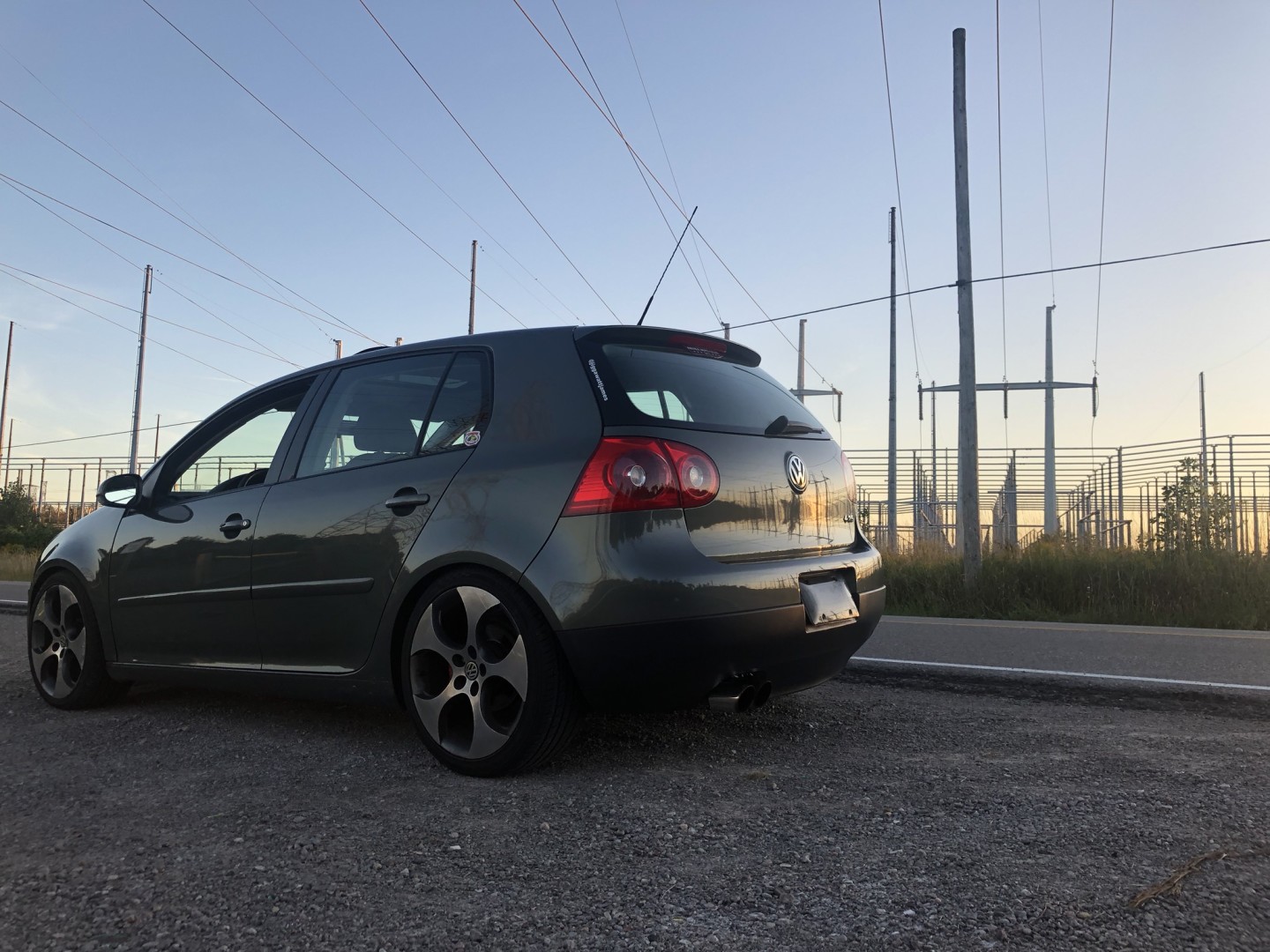 My Sage Green MK5 Rabbit